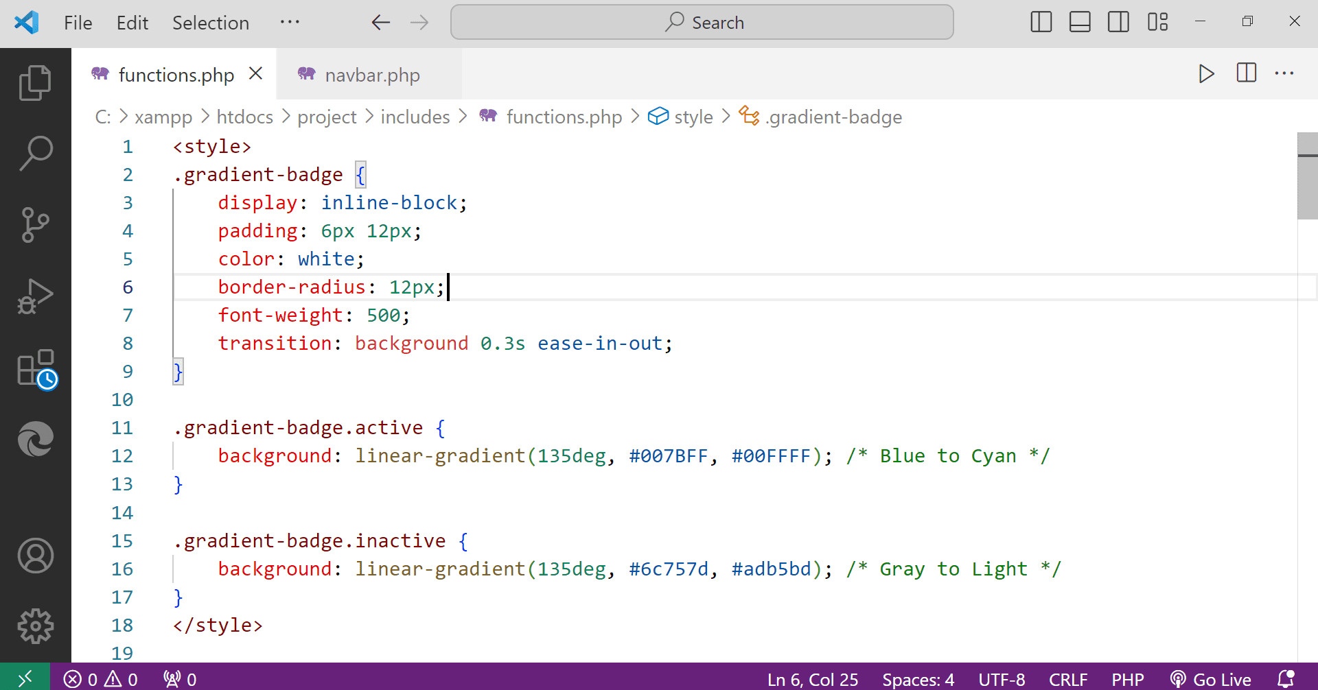 Waqar Younis Web Developer project code
